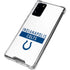 NFL Indianapolis Colts White Performance Series Galaxy Note20 5G Clear Case