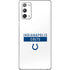 NFL Indianapolis Colts White Performance Series Galaxy Note20 5G Skin