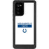 NFL Indianapolis Colts White Performance Series Galaxy Note20 5G Waterproof Case