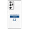 NFL Indianapolis Colts White Performance Series Galaxy Note20 Ultra 5G Skin