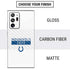 NFL Indianapolis Colts White Performance Series Galaxy Note20 Ultra 5G Skin
