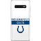 NFL Indianapolis Colts White Performance Series Galaxy S10 Plus Skin