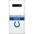 NFL Indianapolis Colts White Performance Series Galaxy S10 Plus Skin
