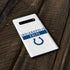 NFL Indianapolis Colts White Performance Series Galaxy S10 Plus Skin