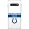 NFL Indianapolis Colts White Performance Series Galaxy S10 Skin