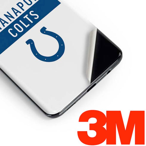 NFL Indianapolis Colts White Performance Series Galaxy S10 Skin