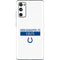 NFL Indianapolis Colts White Performance Series Galaxy S20 Fan Edition Skin