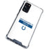 NFL Indianapolis Colts White Performance Series Galaxy S20 FE Clear Case