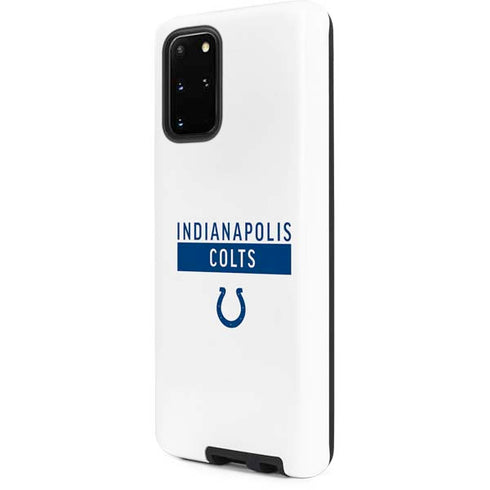 NFL Indianapolis Colts White Performance Series Galaxy S20 Plus Pro Case
