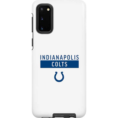 NFL Indianapolis Colts White Performance Series Galaxy S20 Pro Case