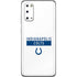 NFL Indianapolis Colts White Performance Series Galaxy S20 Skin