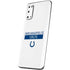 NFL Indianapolis Colts White Performance Series Galaxy S20 Skin