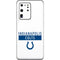 NFL Indianapolis Colts White Performance Series Galaxy S20 Ultra 5G Skin