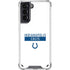 NFL Indianapolis Colts White Performance Series Galaxy S21 5G Clear Case