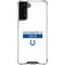 NFL Indianapolis Colts White Performance Series Galaxy S21 FE Clear Case