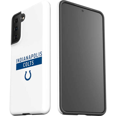 NFL Indianapolis Colts White Performance Series Galaxy S21 Plus 5G Pro Case