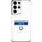 NFL Indianapolis Colts White Performance Series Galaxy S21 Ultra 5G Skin