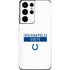 NFL Indianapolis Colts White Performance Series Galaxy S21 Ultra 5G Skin