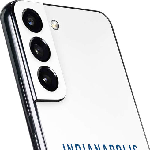 NFL Indianapolis Colts White Performance Series Galaxy S22 Plus Skin