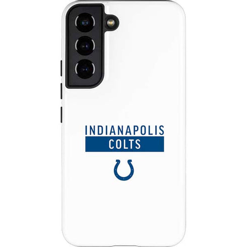 NFL Indianapolis Colts White Performance Series Galaxy S22 Pro Case