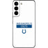 NFL Indianapolis Colts White Performance Series Galaxy S22 Skin