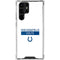NFL Indianapolis Colts White Performance Series Galaxy S22 Ultra Clear Case