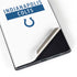 NFL Indianapolis Colts White Performance Series Galaxy S22 Ultra Skin