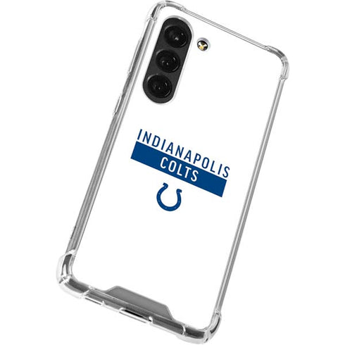 NFL Indianapolis Colts White Performance Series Galaxy S23 Clear Case