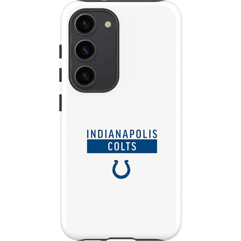 NFL Indianapolis Colts White Performance Series Galaxy S23 Pro Case