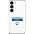 NFL Indianapolis Colts White Performance Series Galaxy S23 Skin