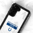 NFL Indianapolis Colts White Performance Series Galaxy S23 Waterproof Case