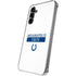 NFL Indianapolis Colts White Performance Series Galaxy S24 Plus Clear Case