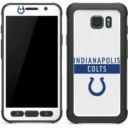 NFL Indianapolis Colts White Performance Series Galaxy S7 Active Skin