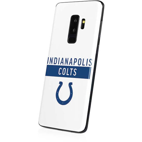 NFL Indianapolis Colts White Performance Series Galaxy S9 Plus Skin