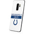 NFL Indianapolis Colts White Performance Series Galaxy S9 Plus Skin
