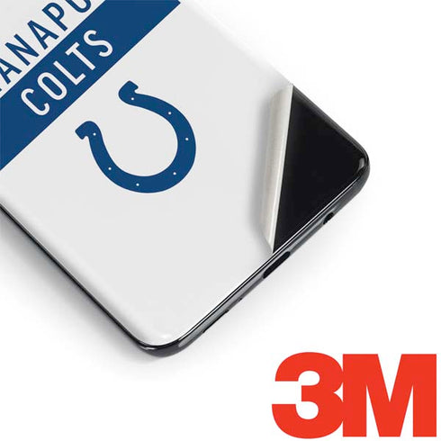NFL Indianapolis Colts White Performance Series Galaxy S9 Plus Skin