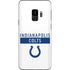 NFL Indianapolis Colts White Performance Series Galaxy S9 Skin
