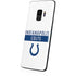 NFL Indianapolis Colts White Performance Series Galaxy S9 Skin