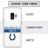 NFL Indianapolis Colts White Performance Series Galaxy S9 Skin