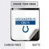 NFL Indianapolis Colts White Performance Series Galaxy Z Flip Skin
