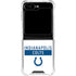 NFL Indianapolis Colts White Performance Series Galaxy Z Flip5 5G Clear Case