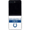 NFL Indianapolis Colts White Performance Series Galaxy Z Flip5 5G Skin
