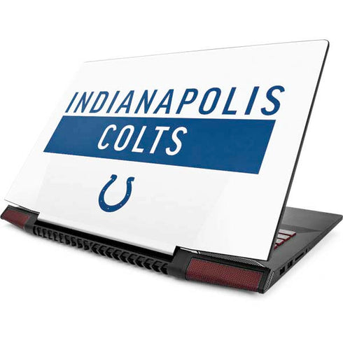NFL Indianapolis Colts White Performance Series Lenovo IdeaPad Skin
