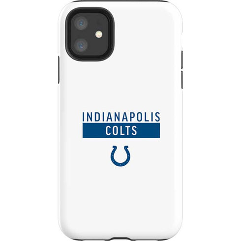 NFL Indianapolis Colts White Performance Series iPhone 11 Impact Case