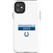 NFL Indianapolis Colts White Performance Series iPhone 11 Impact Case