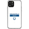 NFL Indianapolis Colts White Performance Series iPhone 11 Pro Clear Case