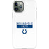 NFL Indianapolis Colts White Performance Series iPhone 11 Pro Lite Case