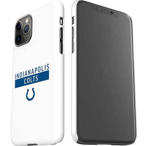 NFL Indianapolis Colts White Performance Series iPhone 11 Pro Lite Case