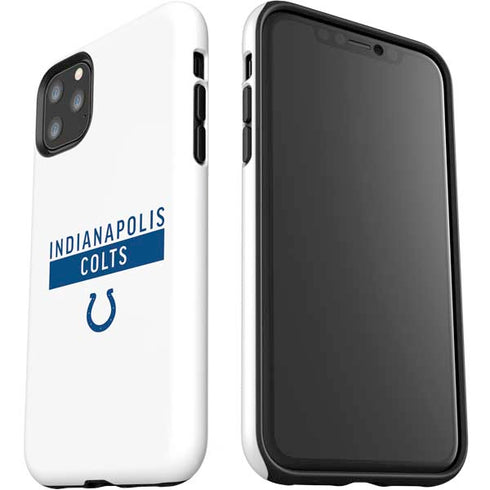 NFL Indianapolis Colts White Performance Series iPhone 11 Pro Max Impact Case