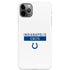 NFL Indianapolis Colts White Performance Series iPhone 11 Pro Max Lite Case